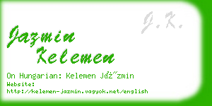jazmin kelemen business card